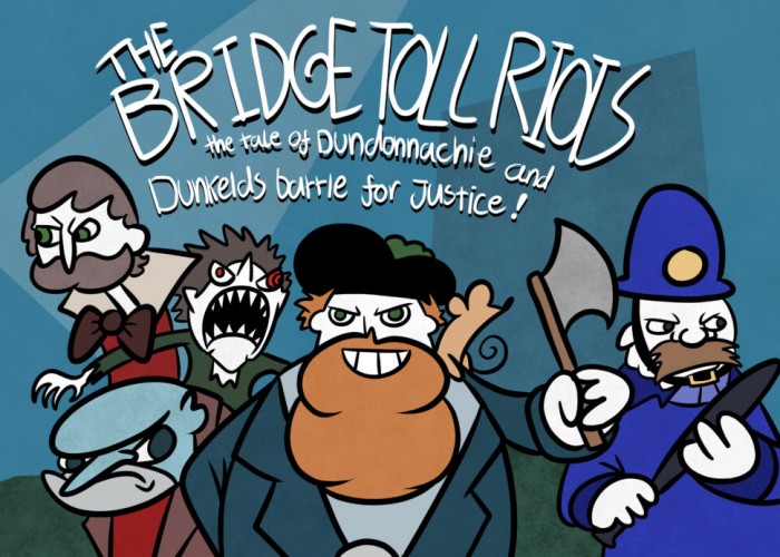 Clan D Website - Dundonnachie and the Bridge Toll Riots - Book image Dundonnachie and the Bridge Toll Riots of 1868